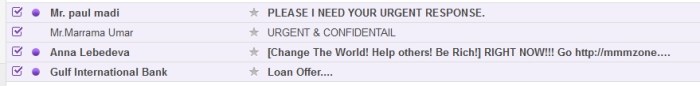 Nigeria scam