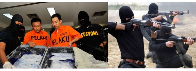 Perdagangan korupsi, narkoba, dan terorisme selalu berusaha melakukan kejahatan pencucian uang.