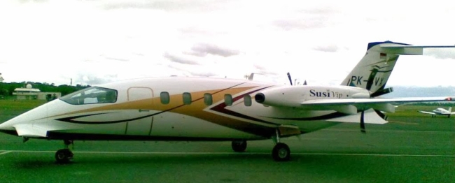 Salah satu pesawat Susi Air.