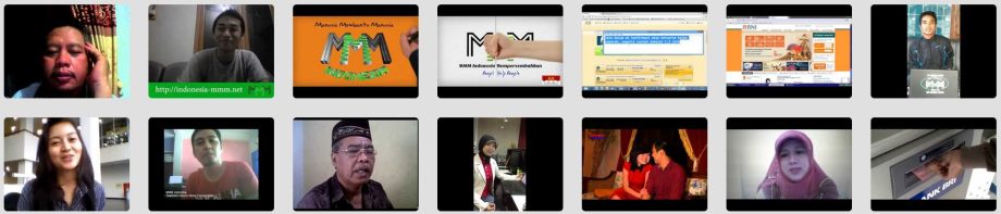 MMM dan testimonial para membernya di website: indonesia-mmm.net.