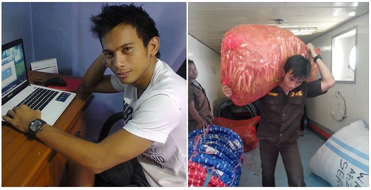 Henry Jufri, kuli panggul sekaligus pembuat aplikasi game online.